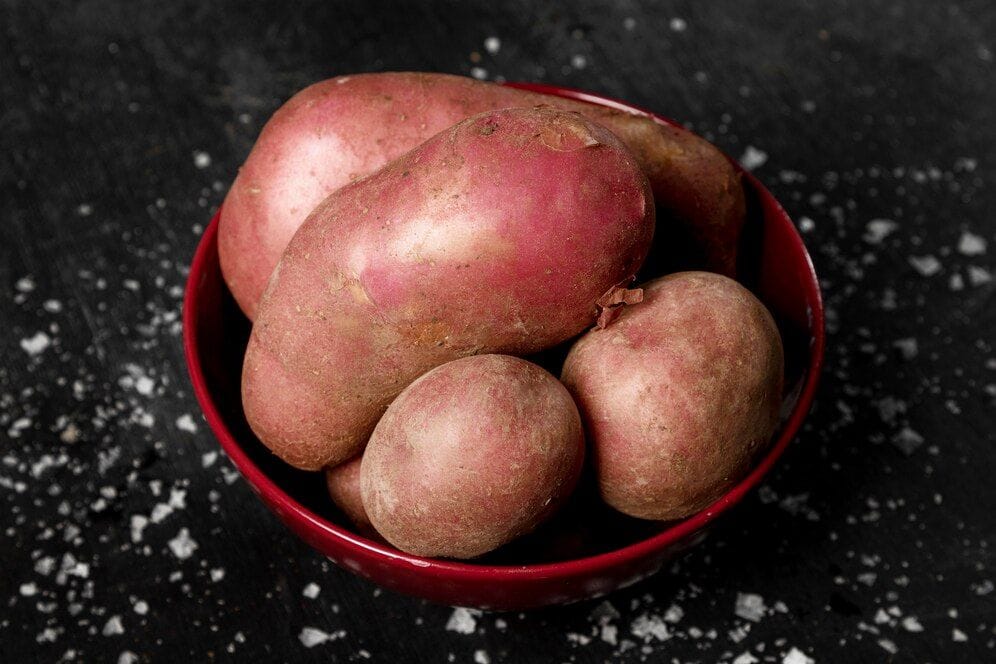 Patata roja: Propiedades y diferencias con la patata blanca