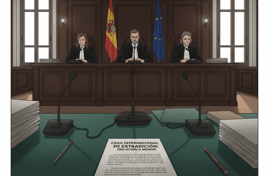 Extradición a Ecuador de ciudadano acusado de violación continuada contra menor