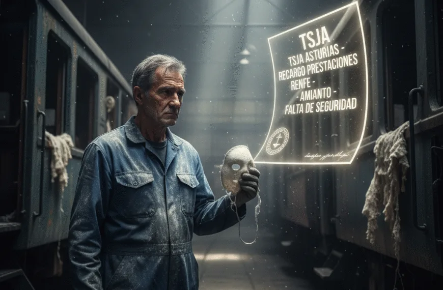 El Tribunal Superior de Justicia de Asturias confirma recargo de prestaciones por amianto en Renfe